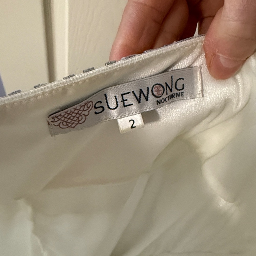 Sue Wong Evening Gown Size 2 Worn Once, Like New - Picture 2 of 3